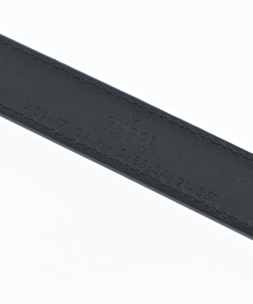 GUCCI（グッチ）ベルト 黒 サイズ:85 レディース/2200675996143