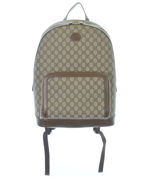 GUCCI(グッチ)バックパック・リュック ベージュ サイズ:-/2200675587068