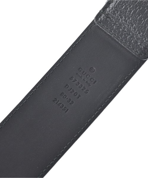 GUCCI（グッチ）ベルト 黒 サイズ:80 レディース/2200675587143