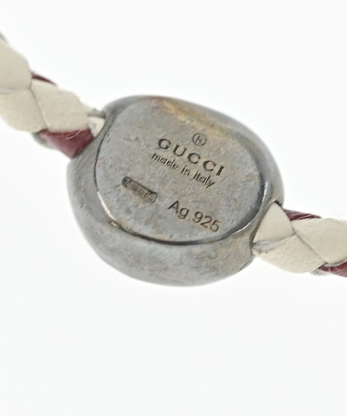 GUCCI（グッチ）ブレスレット・バングル 白 サイズ:17 レディース/2200677457826