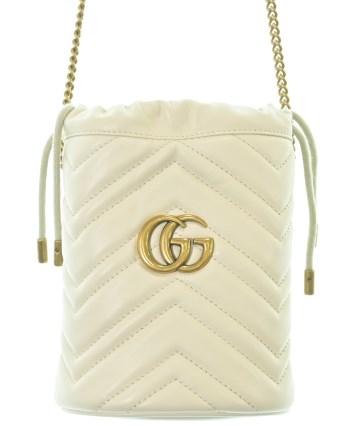 GUCCI（グッチ）ショルダーバッグ 白 サイズ:- レディース