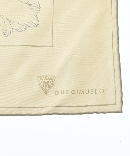 GUCCI（グッチ）バンダナ・スカーフ ベージュ サイズ:- レディース/2200679114031