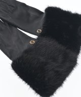 GUCCI（グッチ）手袋 黒 サイズ:7 レディース/2200677842509
