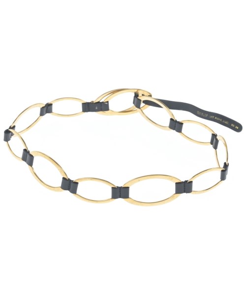GUCCI（グッチ）ベルト ゴールド サイズ:95 レディース/2200681451032