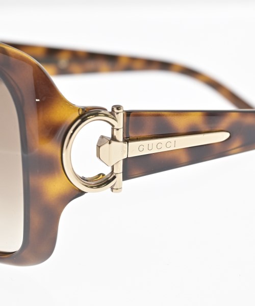 GUCCI（グッチ）サングラス 茶 サイズ:- レディース/2200691473116