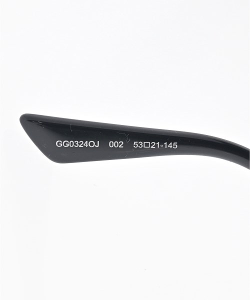 GUCCI（グッチ）メガネ 黒 サイズ:- レディース/2200694009206