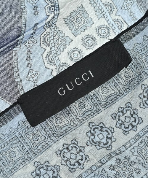 GUCCI（グッチ）バンダナ・スカーフ 紺 サイズ:- レディース/2200680332295