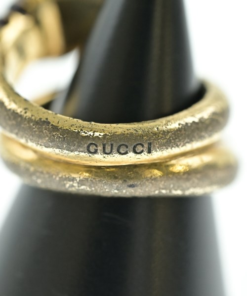 GUCCI（グッチ）リング 茶 サイズ:10 レディース/2200697213174
