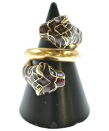 GUCCI（グッチ）リング 茶 サイズ:10 レディース/2200697213174