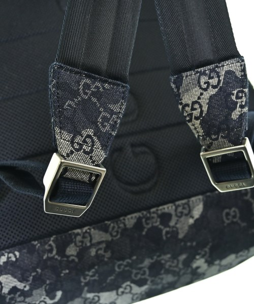 GUCCI（グッチ）バックパック・リュック 紺 サイズ:- レディース/2200698540033