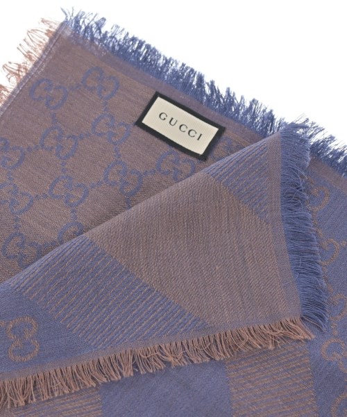 GUCCI（グッチ）バンダナ・スカーフ 紫 サイズ:- レディース/2200655208105