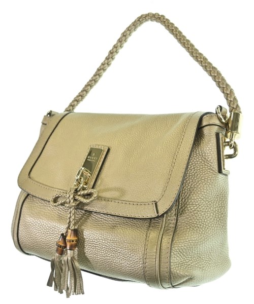GUCCI（グッチ）ハンドバッグ ゴールド サイズ:- レディース/2200656859368