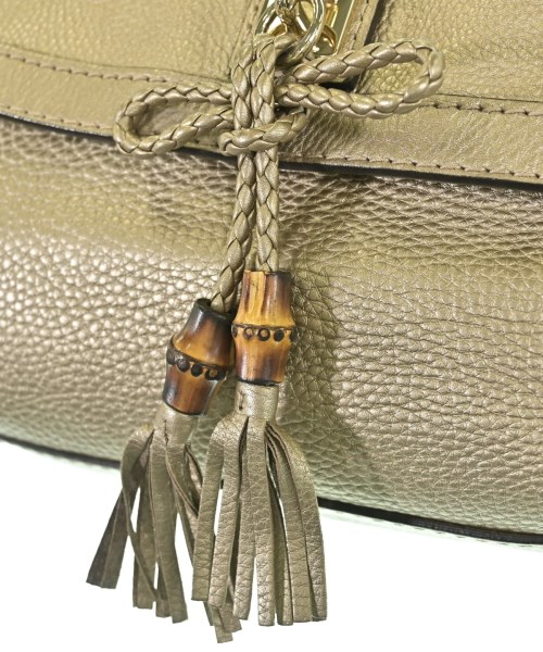 GUCCI（グッチ）ハンドバッグ ゴールド サイズ:- レディース/2200656859368