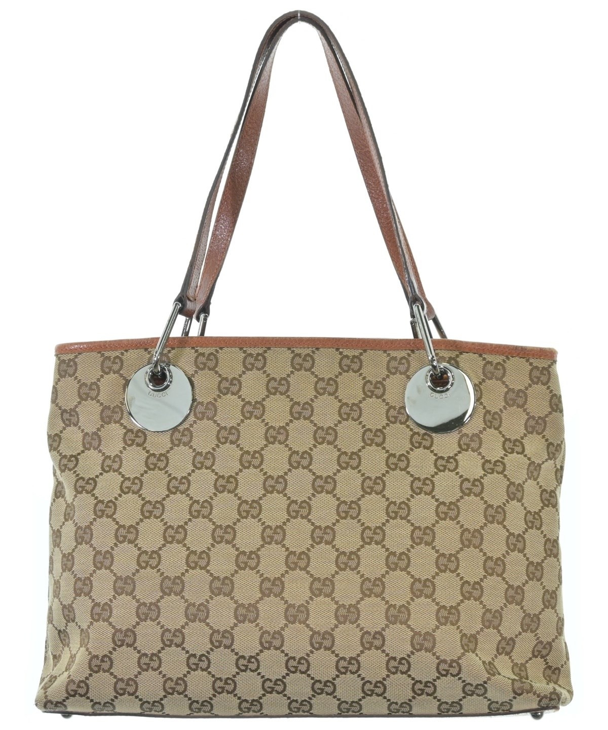 Gucci トートバッグ ベージュ GUCCI（グッチ）トートバッグ ベージュ サイズ:- レディース