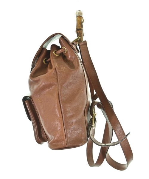 GUCCI（グッチ）バックパック・リュック 茶 サイズ:- レディース/2200656861071