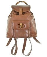 GUCCI（グッチ）バックパック・リュック 茶 サイズ:- レディース/2200656861071