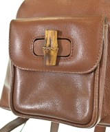 GUCCI（グッチ）バックパック・リュック 茶 サイズ:- レディース/2200656861071