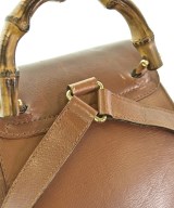 GUCCI（グッチ）バックパック・リュック 茶 サイズ:- レディース/2200656861071
