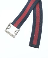 GUCCI（グッチ）ベルト 紺 サイズ:95 レディース/2200657651091