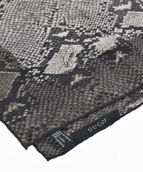 GUCCI（グッチ）バンダナ・スカーフ 黒 サイズ:- レディース/2200643773066