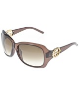 GUCCI（グッチ）サングラス 茶 サイズ:- レディース/2200659907233
