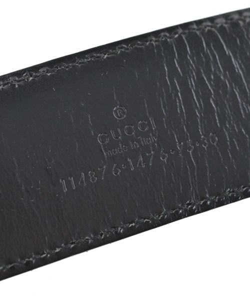 GUCCI（グッチ）ベルト 黒 サイズ:75 レディース/2200707720081
