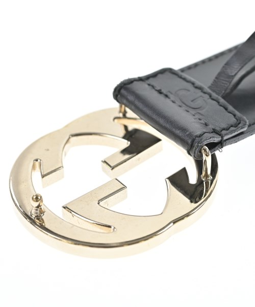 GUCCI（グッチ）ベルト 黒 サイズ:75 レディース/2200707720081