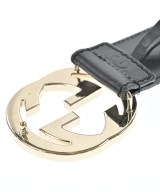 GUCCI（グッチ）ベルト 黒 サイズ:75 レディース/2200707720081