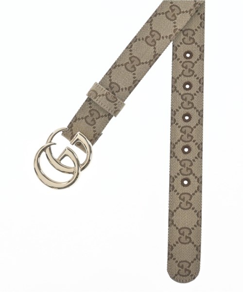 GUCCI（グッチ）ベルト ベージュ サイズ:80 レディース/2200711613188