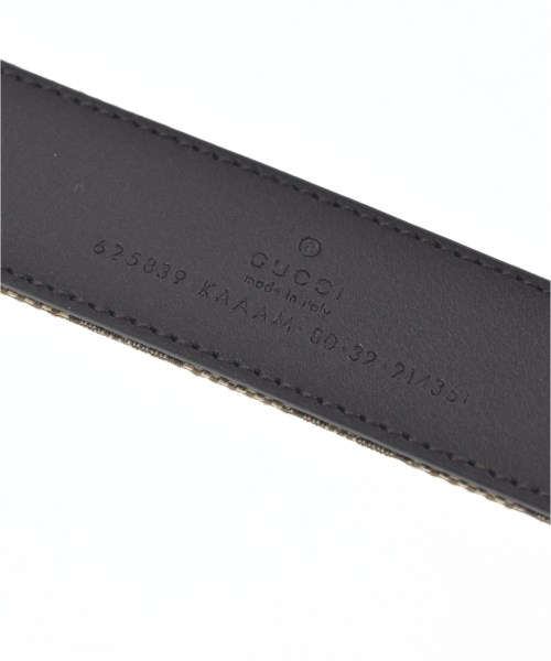 GUCCI（グッチ）ベルト ベージュ サイズ:80 レディース/2200711613188