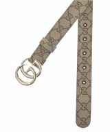 GUCCI（グッチ）ベルト ベージュ サイズ:80 レディース/2200711613188