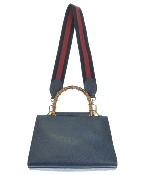 GUCCI（グッチ）ハンドバッグ 紺 サイズ:- レディース/2200710849557