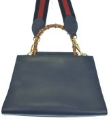 GUCCI（グッチ）ハンドバッグ 紺 サイズ:- レディース/2200710849557