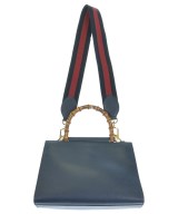 GUCCI（グッチ）ハンドバッグ 紺 サイズ:- レディース/2200710849557