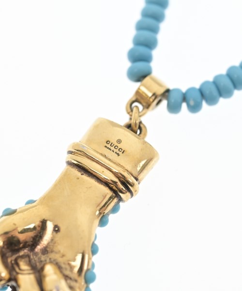 GUCCI（グッチ）ネックレス 青 サイズ:- レディース/2200714640068