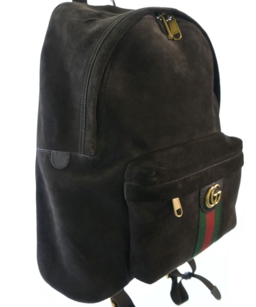 GUCCI（グッチ）バックパック・リュック 茶 サイズ:- レディース/2200715237045