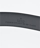 GUCCI（グッチ）ベルト 黒 サイズ:80cm レディース/2200715237090