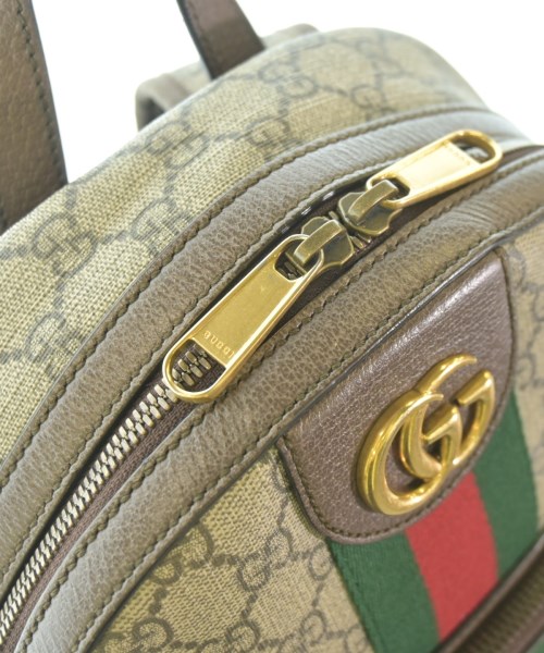 GUCCI（グッチ）バックパック・リュック ベージュ サイズ:- レディース/2200715702567