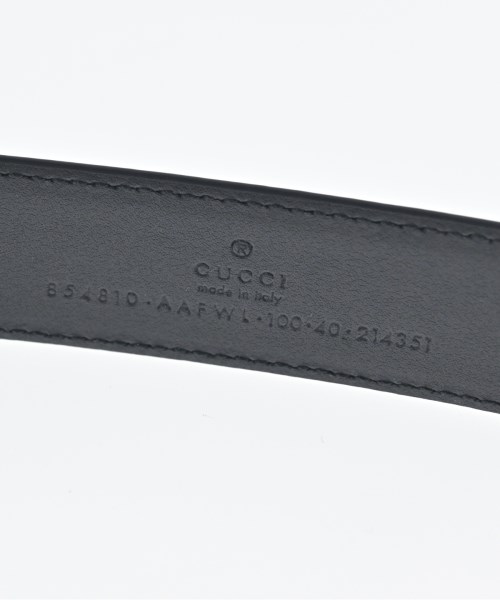 GUCCI（グッチ）ベルト 黒 サイズ:100 レディース/2200715881064
