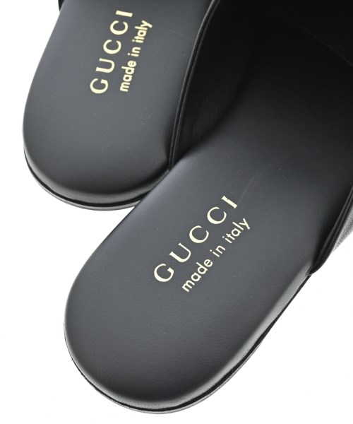 GUCCI（グッチ）サンダル 黒 サイズ:EU37(23.5cm位) レディース/2200715951118