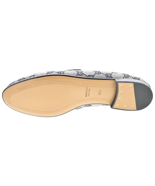 GUCCI（グッチ）ビジネス・ドレスシューズ グレー サイズ:EU38 1/2(25cm位) レディース/2200715951125