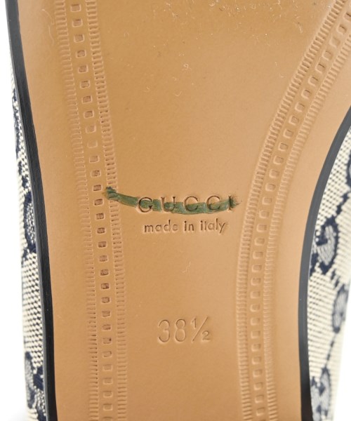 GUCCI（グッチ）ビジネス・ドレスシューズ グレー サイズ:EU38 1/2(25cm位) レディース/2200715951125