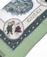 GUCCI（グッチ）バンダナ・スカーフ 緑 サイズ:- レディース/2200716420118