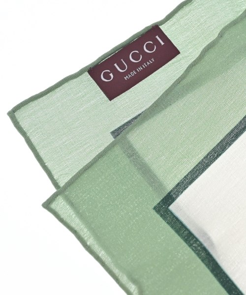 GUCCI（グッチ）バンダナ・スカーフ 緑 サイズ:- レディース/2200716420125