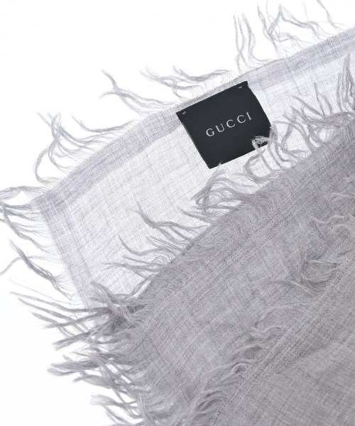 GUCCI（グッチ）バンダナ・スカーフ グレー サイズ:- レディース/2200717056422