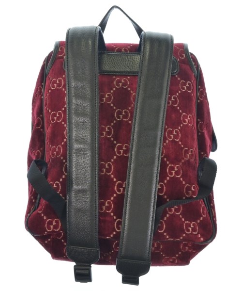 GUCCI（グッチ）バックパック・リュック 赤 サイズ:- レディース/2200718513030