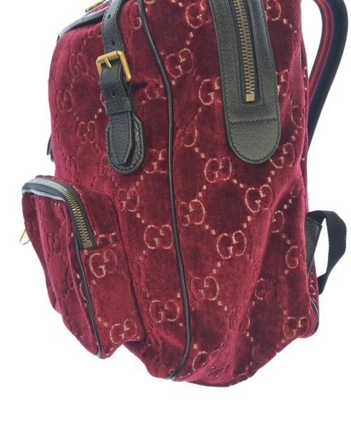 GUCCI（グッチ）バックパック・リュック 赤 サイズ:- レディース/2200718513030