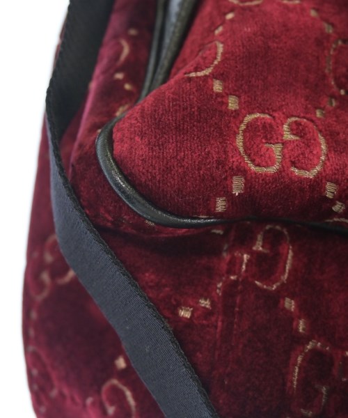 GUCCI（グッチ）バックパック・リュック 赤 サイズ:- レディース/2200718513030