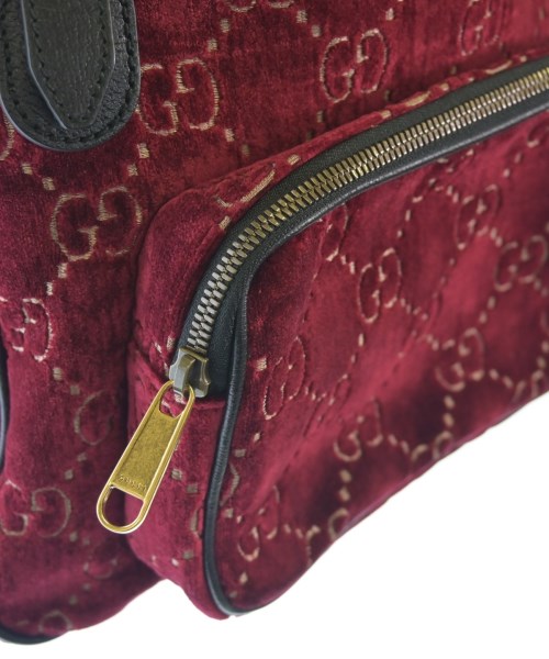 GUCCI（グッチ）バックパック・リュック 赤 サイズ:- レディース/2200718513030