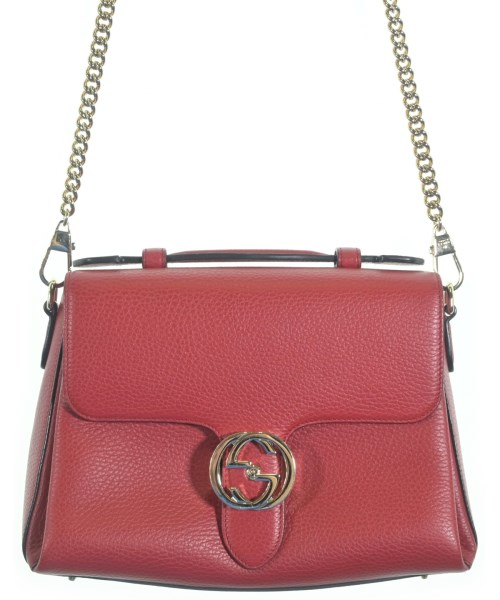 GUCCI（グッチ）ショルダーバッグ 赤 サイズ:- レディース/2200718513092